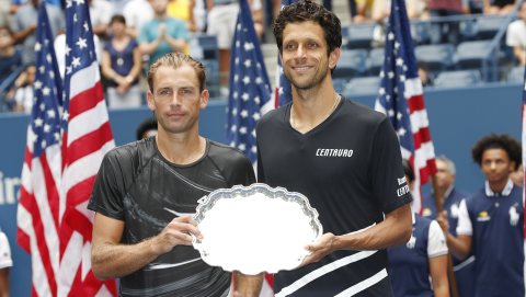 US Open 2018 - przegrany finał Łukasza Kubota w deblu