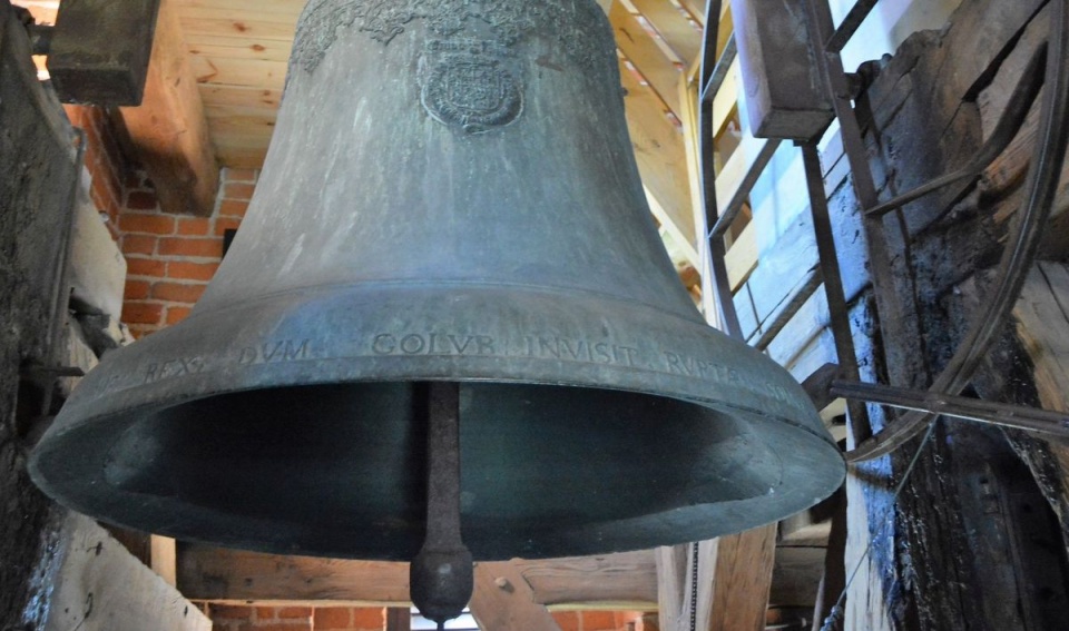 To trzeci co do wielkości zabytkowy dzwon w Polsce/fot. Materiały zamku w Golubiu-Dobrzyniu