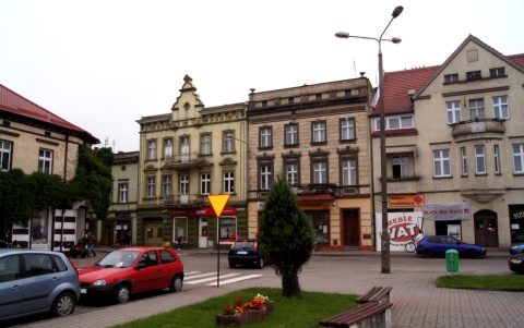 Pożar w centrum Strzelna. Utrudnienia na drodze krajowej nr 15