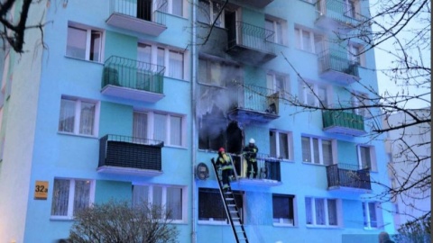 Jedna ofiara, kilkanaście osób w szpitalu, w bloku zgliszcza. Po pożarze we Włocławku