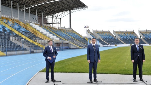 Premier Morawiecki: Powstanie nowa hala lekkoatletyczna w Bydgoszczy