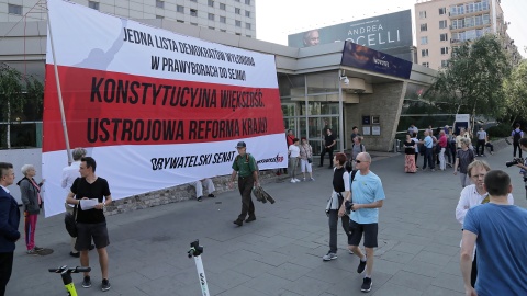 Protest Obywateli RP. Domagają się wspólnych list opozycji