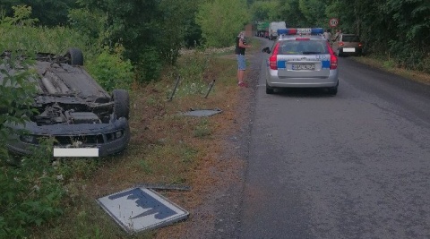 Mieli dużo szczęścia. Z wypadku wyszli bez szwanku