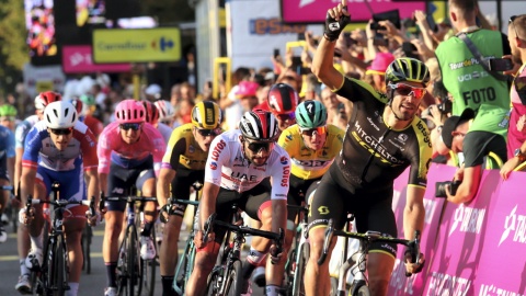 Tour de Pologne 2019 - triumf Słoweńca w Katowicach. Polskim bohaterem Franczak