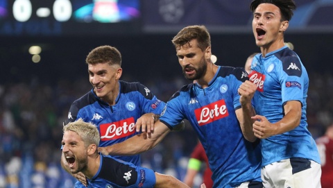 Liga Mistrzów wystartowała Drużyna SSC Napoli wygrała z Liverpoolem