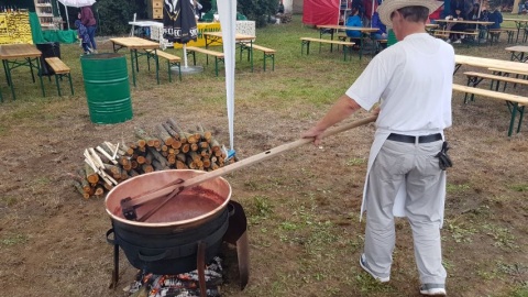 Polskie Radio PiK na Święcie Śliwki. Fot. Filip Wołek/arch. PR PiK