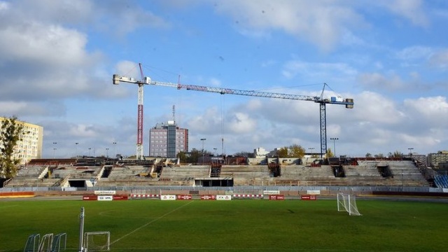 Stadion Polonii będzie ładniejszy. Trwa przebudowa obiektu w Bydgoszczy