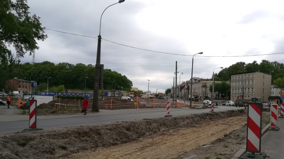 Rozbudowa ulicy Kujawskiej to największy projekt komunikacyjny realizowany w centrum Bydgoszczy. Fot. Magdalena Gill