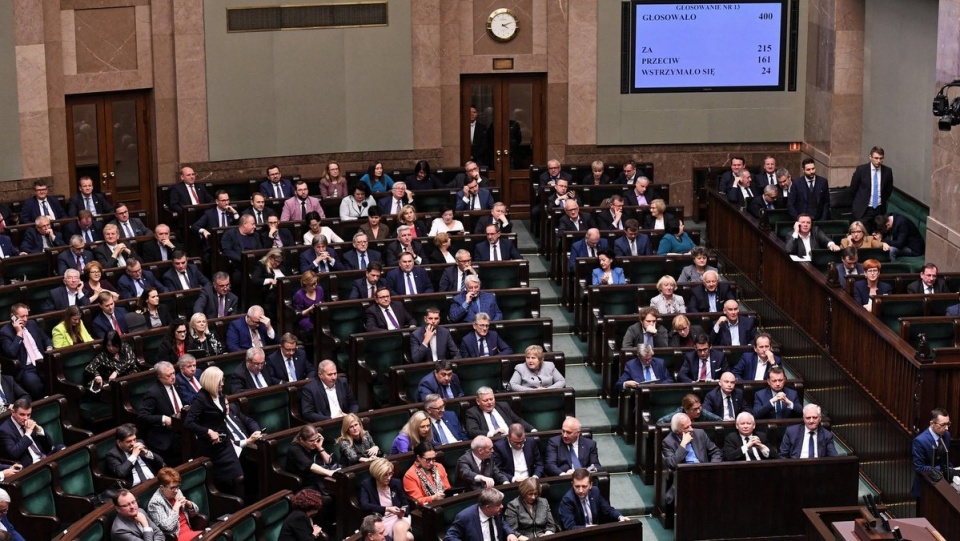 Ten Sejm należy już do przeszłości, choć nie w całości.../fot. Piotr Nowak/archiwum PAP