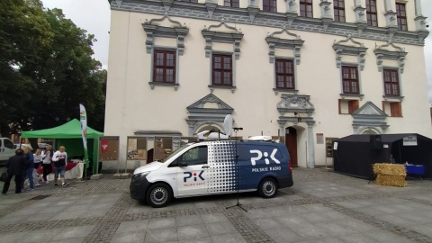 Polskie Radio PiK zgodnie z letnią tradycją na Jarmarku Jaszczurczym w Chełmnie! Fot. Marcin Doliński
