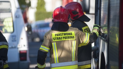 Ogień w kamienicy w Gniewkowie. Obrażenia, poparzenia, zatrucie dymem