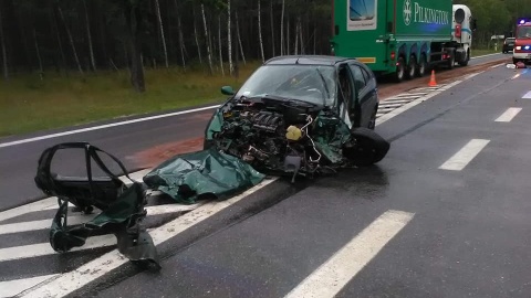 Kolejny wypadek na DK10. Brały w nim udział trzy samochody