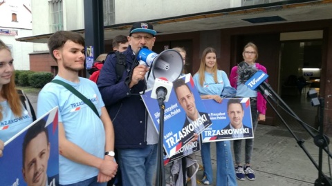 Sztab Rafała Trzaskowskiego w podroży. To ostatni tydzień, trzeba się zmobilizować