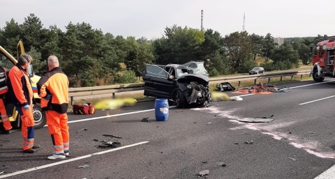 Tragedia pod Toruniem. W wypadku na S10 zginęły dwie osoby. Policja szuka świadków