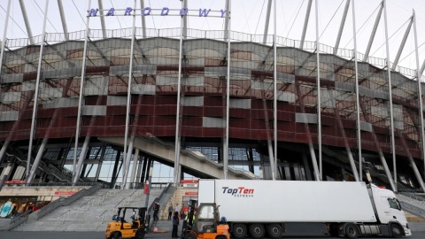 Pierwszy w kraju szpital tymczasowy na Stadionie Narodowym. 500 miejsc dla chorych