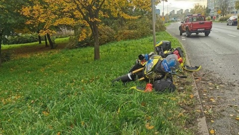 Ratownik medyczny zginął w wypadku na Rondzie Skrzetuskim