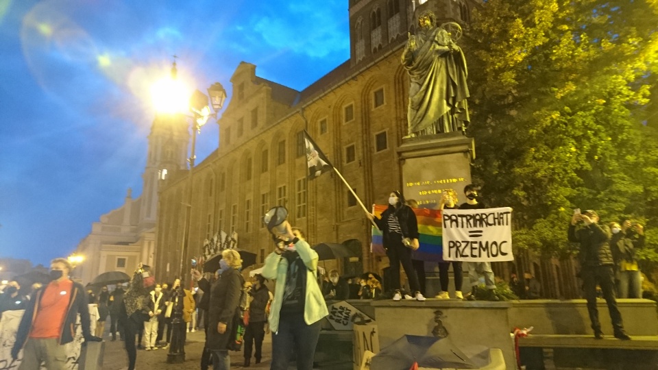 Protest w Toruniu. Fot. Michał Zaręba