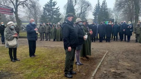 Narodowy Dzień Pamięci Żołnierzy Wyklętych - uroczystość na cmentarzu przy ul. Kcyńskiej w Bydgoszczy/fot. Jolanta Fischer