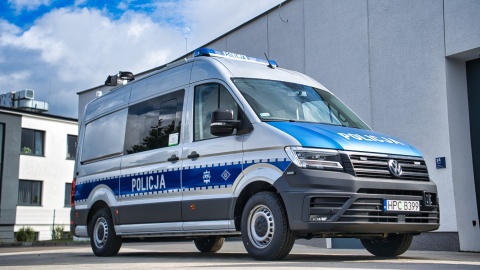 Policja kupiła cztery specjalistyczne ambulanse do obsługi wypadków drogowych./fot. Policja