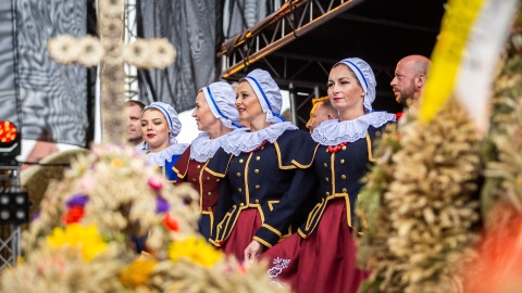 To drugi dzień wojewódzko-diecezjalnych dożynek w Toruniu. Fot. Szymon Zdziebło