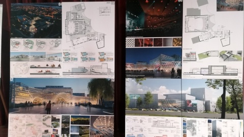 Projekty najlepszych koncepcji architektonicznych budynku Europejskiego Centrum Filmowego Camerimage można już oglądać w siedzibie Fundacji Tumult na Rynku Nowomiejskim w Toruniu./fot. Iwona Muszytowska-Rzeszotek