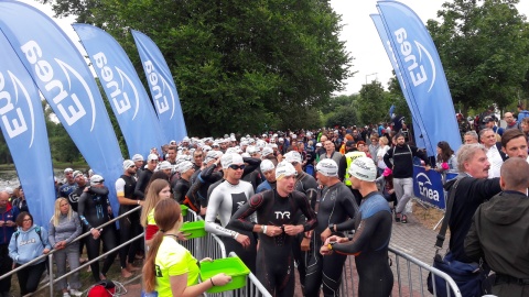 Zaczynają się przygotowania do bydgoskiego triathlonu. Ćwiczymy