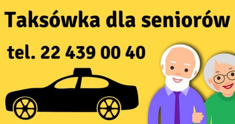 Cztery przejazdy w roku taksówką za darmo. Dla seniorów z Inowrocławia