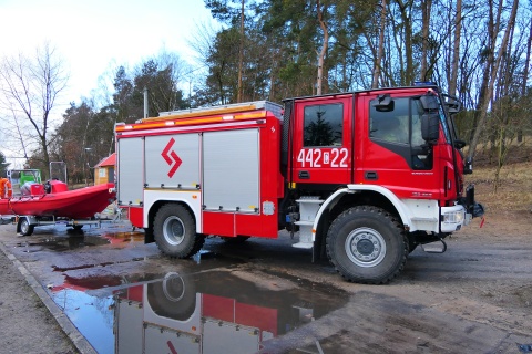 Pożar w Dobrzyniu - prawdopodobnie doszło do zaprószenia ognia