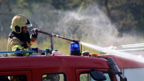 Tragedia w Inowrocławiu. Jedna osoba zginęła w pożarze mieszkania