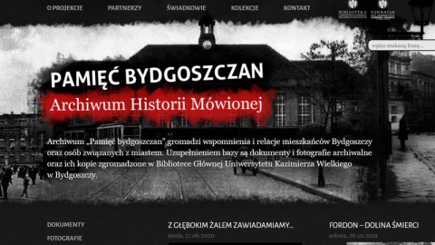 W Internecie nic nie zginie I dobrze, gdy trafia tam projekt Pamięć bydgoszczan