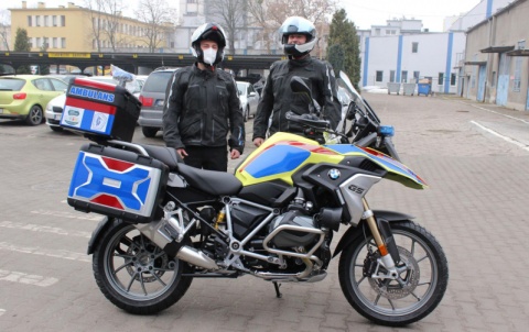 Liczy się każda sekunda, a na ulicach korki. Toruń już ma motoambulans