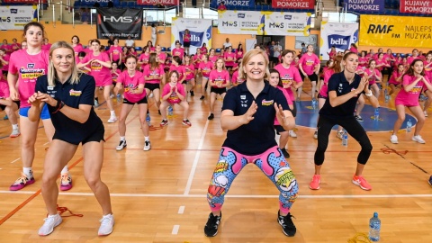 Trenowały z mistrzyniami sportu. Ponad 300 dziewcząt ćwiczyło w Rypinie