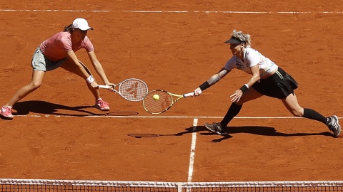 French Open - Świątek przegrała finał debla