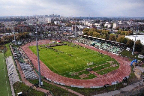 Remont stadionu w Grudziądzu z pieniędzy z rządowego wsparcia. Będzie jak nowy