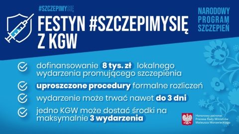 Koła Gospodyń Wiejskich mogą uzyskać dofinansowanie do promocji szczepień przeciw COVID-19