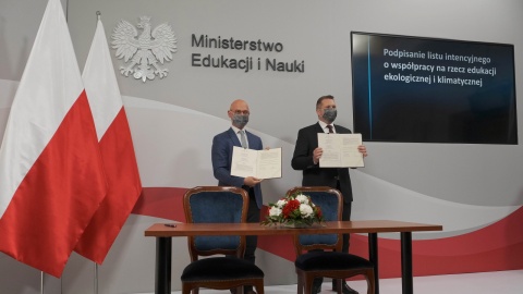 List intencyjny dot. współpracy na rzecz edukacji klimatycznej