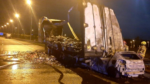 Tragiczny wypadek na A1 koło Świecia - trasa była zablokowana w kierunku Łodzi