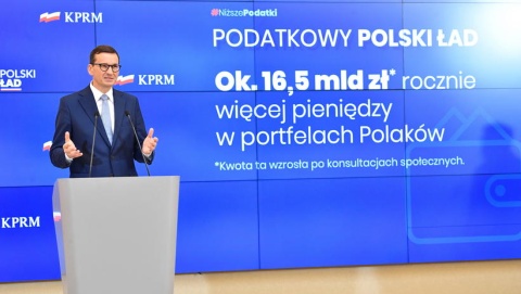 Po posiedzeniu rządu: premier zapowiada historyczną obniżkę podatków