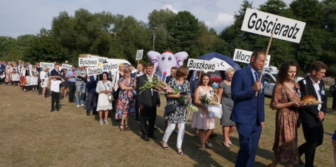 Święto plonów w Koronowie. To bardzo udane dożynki, bo rok był dobry [zdjęcia, wideo]