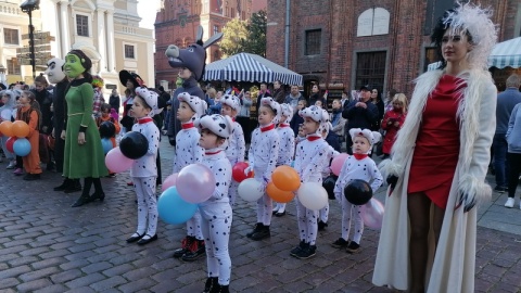 27. Międzynarodowy Festiwal Teatrów Lalek Spotkania paradował po Toruniu [wideo, zdjęcia]