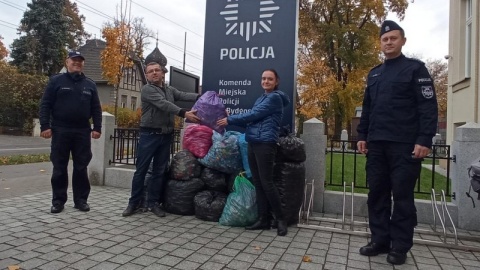 Nakrętki dla małego Szymka. Zbierać pomagała policja