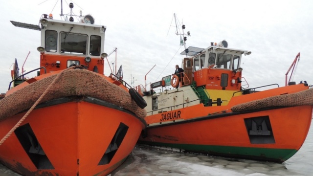 Dwa nowe lodołamacze wypłynęły na Zalew Włocławski