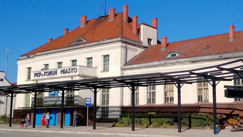 Dworzec Torun Miasto. Fot. Wikipedia