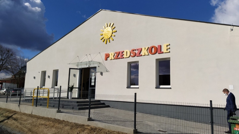 W piątek nowoczesne przedszkole w Lnianie w powiecie świeckim zostało uroczyście otwarte/fot. Marcin Doliński