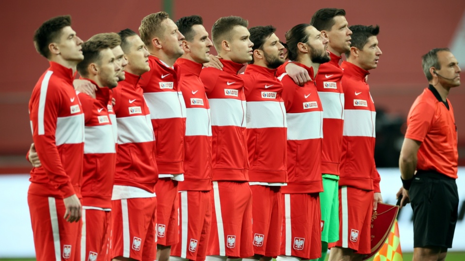 Reprezentacja w czasie wiosennego meczu eliminacji Mistrzostw Świata. Fot. PAP/Leszek Szymański