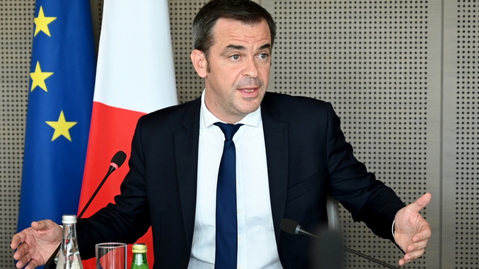 Olivier Veran, minister zdrowia we Francji/fot. PAP, EPA
