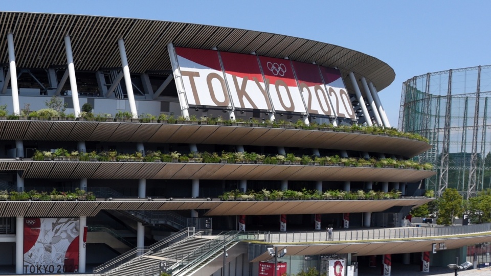 Stadion Narodowy w Tokio jest gotowy na ceremonię otwarcia. Fot. EPA/AYANO SATO Dostawca: PAP/EPA.
