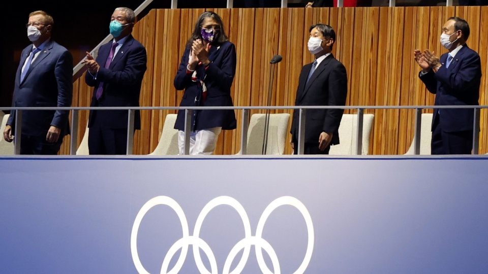 Cesarz Naruhito otworzył igrzyska. Tokio 2020 w cieniu pandemii. Fot. PAP/EPA