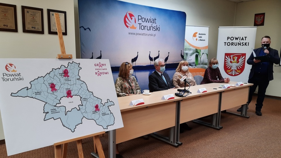 „Gramy przeciwko rakowi" - tak nazywa się kampania profilaktyczna, która w październiku będzie realizowana na terenie powiatu toruńskiego/fot. Monika Kaczyńska