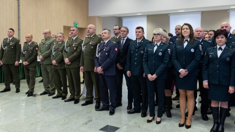 Przedświąteczne spotkanie w Inspektoracie Wsparcia Sił Zbrojnych/fot. UW Bydgoszcz